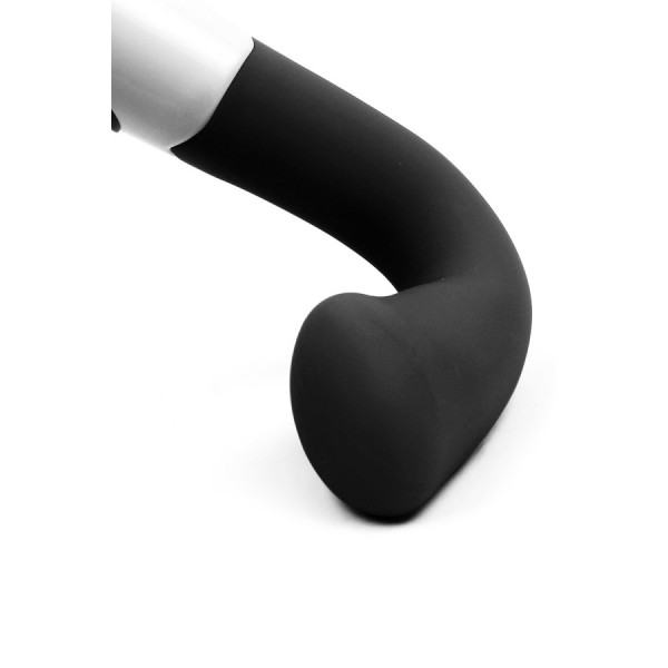 Vibromasseur noir tête plate spécial point G 